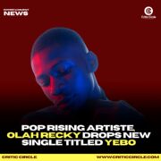 Pop: Olah Recky Drops New Single, Yebo [Download Mp3]