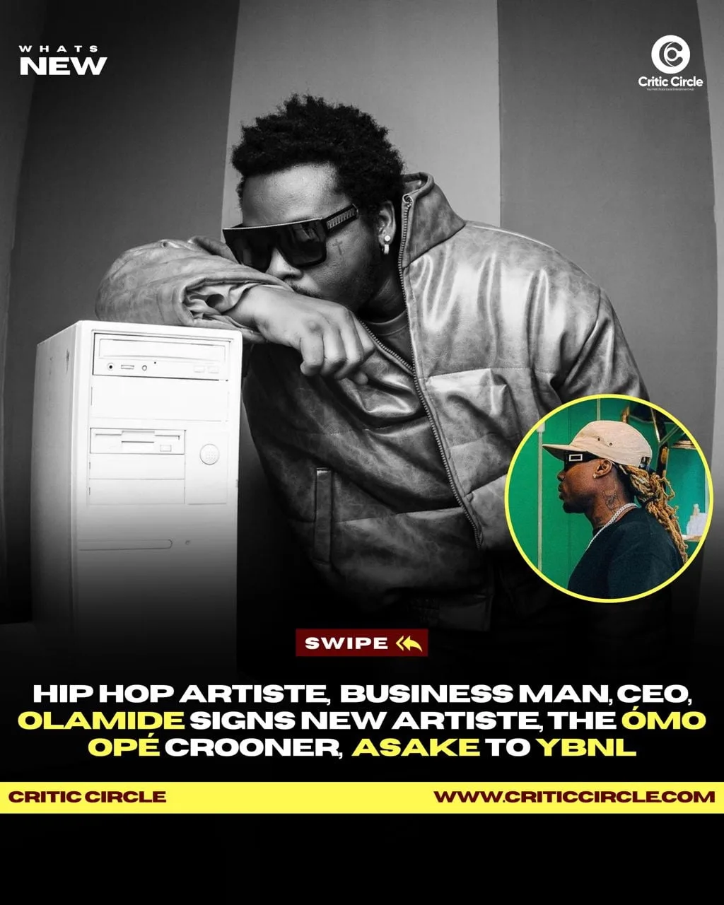 There is quite a lot in the system of change, and amidst the most, we get to see, there are a few nuggets that don't change, and one of these has to be, Olamide looking out for the talents around him and this time, his blessings are on Mr Money, Asake.