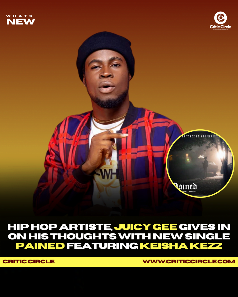 Juicy Gee Gives In On His Thoughts With New Single -  Pained Featuring Keisha Kezz [Download Mp3]