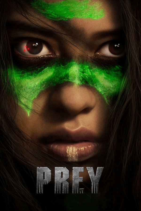 In the Movie, Prey- A skilled Comanche warrior protects her tribe from a highly evolved alien predator that hunts humans for sport, fighting against wilderness, dangerous colonisers and this mysterious creature to keep her people safe.