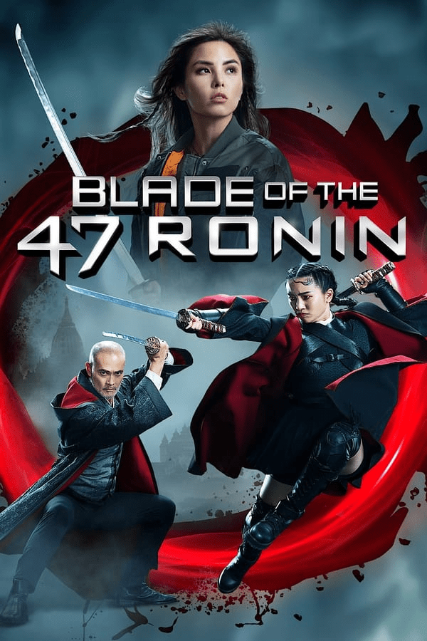 In the movie, Blade of the 47 Ronin - Ancient Japanese Ronin warriors, set 300 years after 47 Ronin, in a modern-day world where Samurai clans exist in complete secrecy.