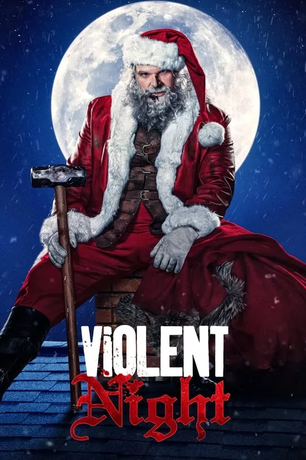 In the movie, Violent Night - An elite team of mercenaries breaks into a family compound on Christmas Eve, taking everyone hostage inside. However, they aren't prepared for a surprise combatant: Santa Claus is on the grounds, and he's about to show why this Nick is no saint.