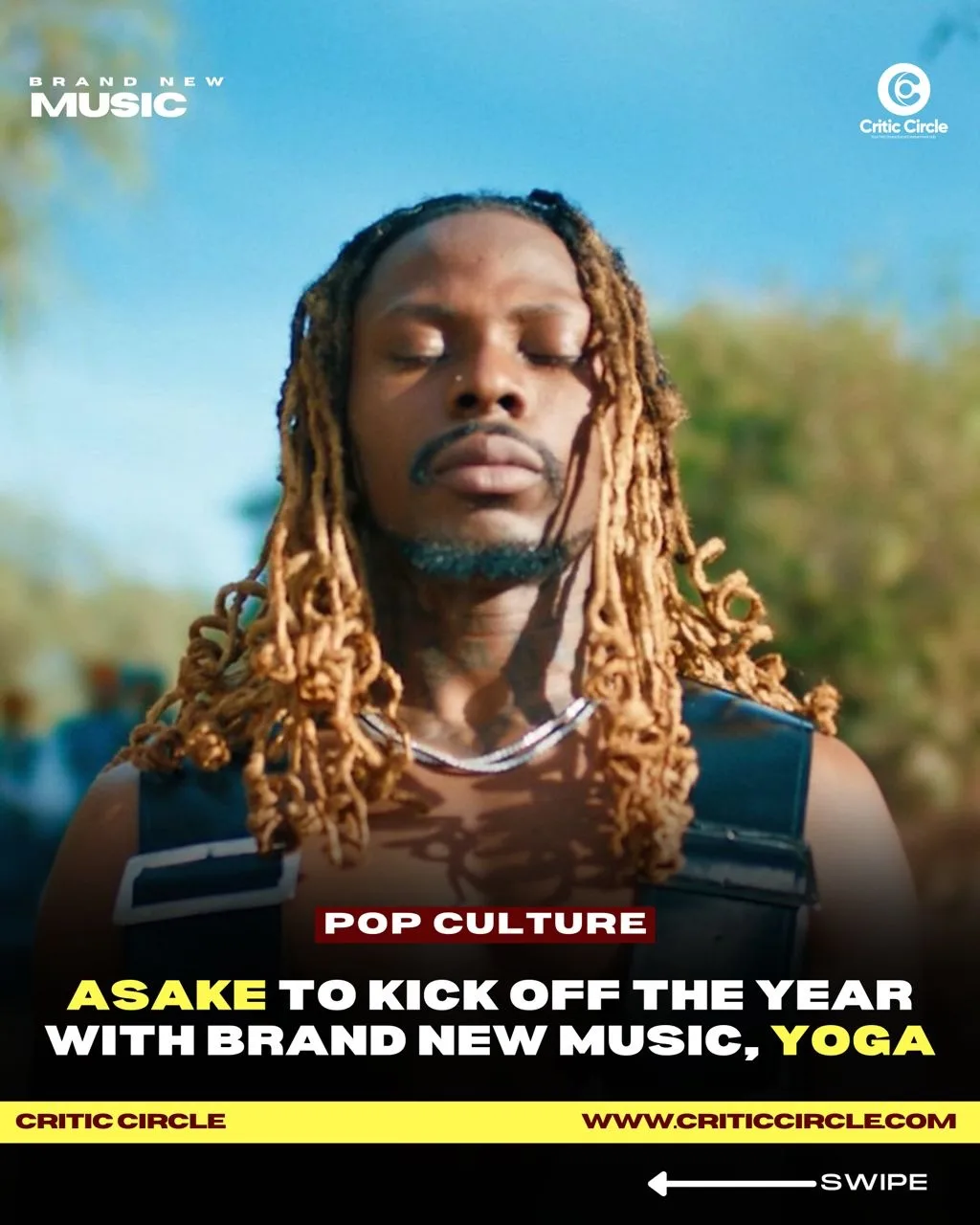 Asake To Kick Off The Year With Brand New Music, Yoga