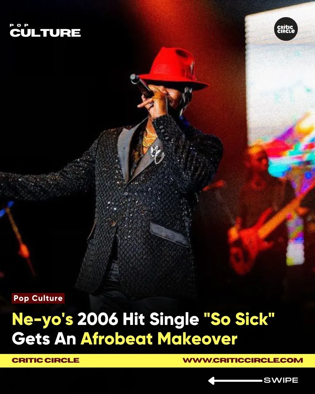 Ne-Yo's legendary 2006 smash track "So Sick" resurfaces on social media with a new sound. HappiMusic, the producer, has converted the song, which previously earned excellent acclaim, into an Afrobeat rendition.