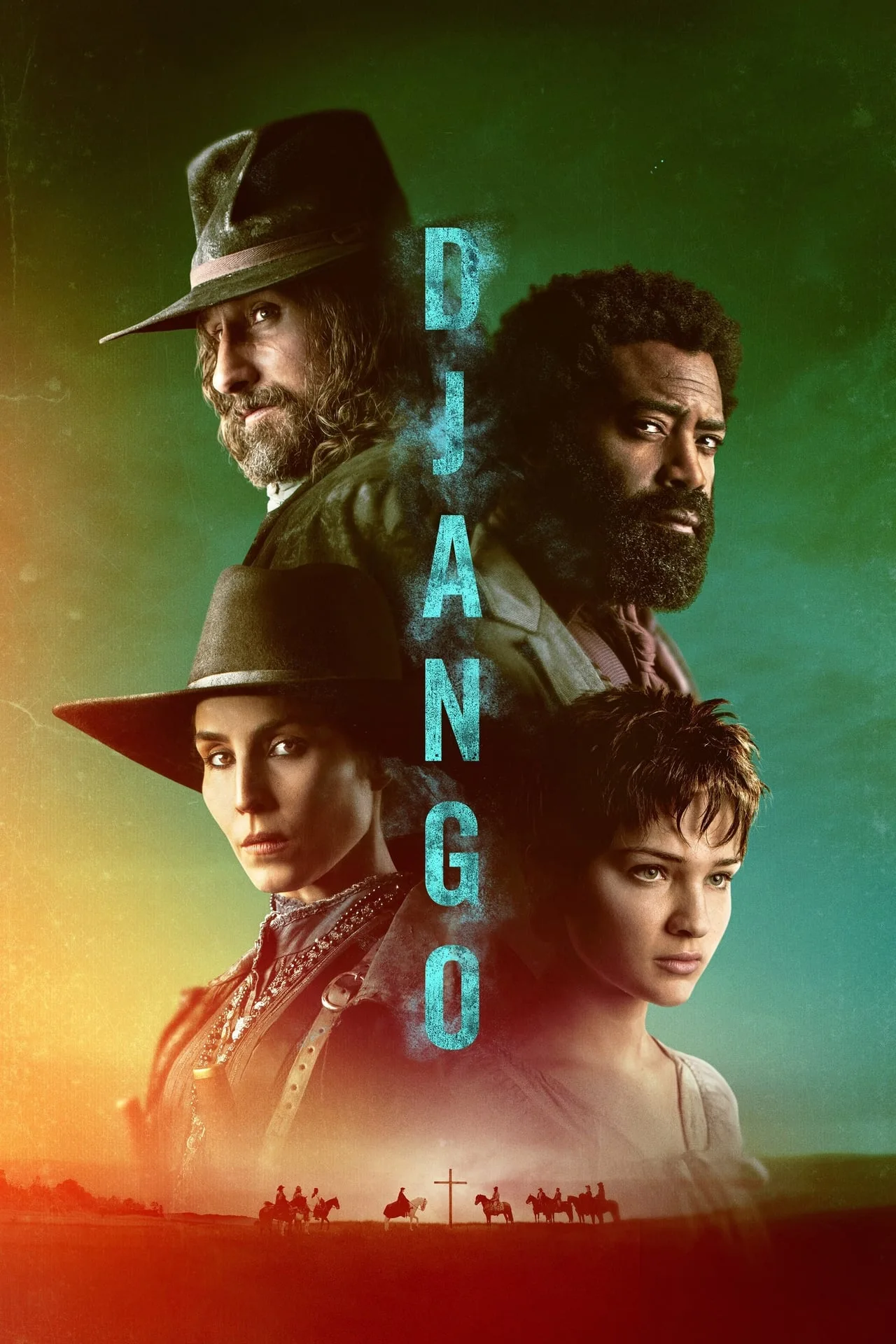 In the series, Django Season 1 - In the Wild West in the 1860s and 1870s, Sarah and John have founded New Babylon, a city of outcasts of all backgrounds. Haunted by the murder of his family eight years earlier, Django is still looking for his daughter, believing she may have survived the killing.