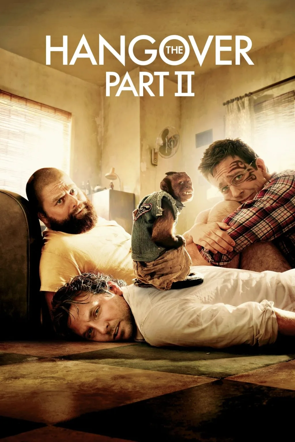 In the movie, The Hangover Part - Doug and his three best men go to Las Vegas to celebrate his bachelor party. However, the three best men wake up the next day with a hangover and realise that Doug is missing.
