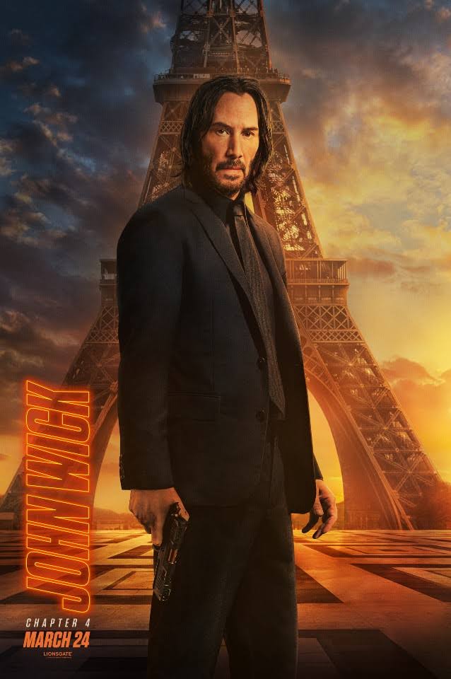 In the movie, To John Wick Chapter 4 - With the price on his head ever increasing, legendary hit man John Wick takes his fight against the High Table global as he seeks out the most powerful players in the underworld, from New York to Paris to Japan to Berlin.