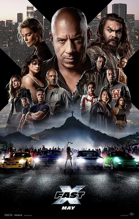 In the movie, Fast X - Over many missions and against impossible odds, Dom Toretto and his family have outsmarted and outdriven every foe in their path. Now, they must confront the most lethal opponent they've ever faced. Fueled by revenge, a terrifying threat emerges from the shadows of the past to shatter Dom's world and destroy everything -- and everyone -- he loves.