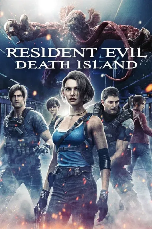 In the movie, Resident Evil Death Island - Agent Chris Redfield and his team investigate a zombie outbreak in San Francisco. They follow a clue that leads them to Alcatraz Island, where a new horror awaits them.