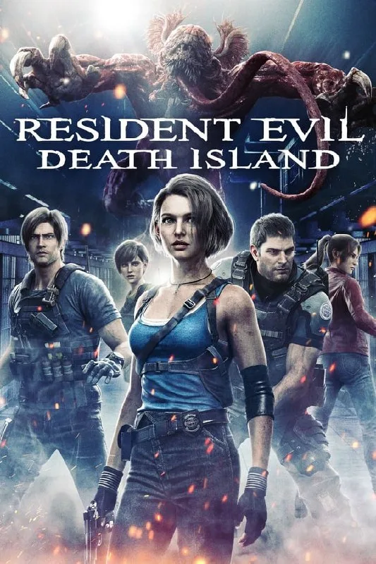 In the movie, Resident Evil Death Island - Agent Chris Redfield and his team investigate a zombie outbreak in San Francisco. They follow a clue that leads them to Alcatraz Island, where a new horror awaits them.