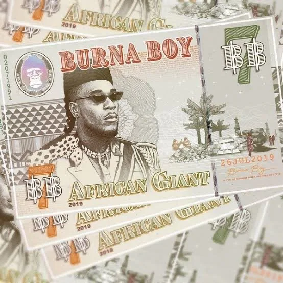 Here is a peep to the new album from Burna Boy