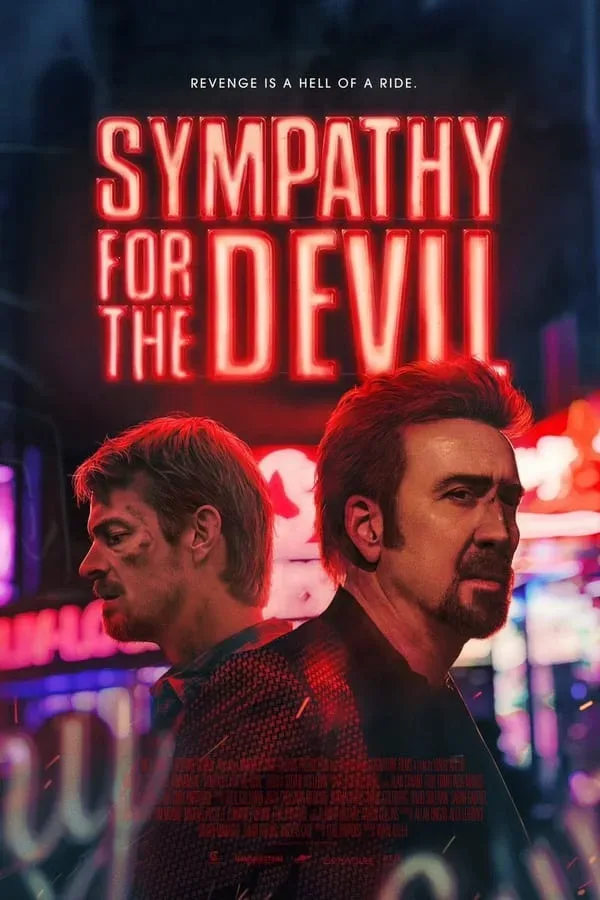 In the movie, Sympathy for the Devil - After being forced to drive a mysterious passenger at gunpoint, a man finds himself in a high-stakes game of cat and mouse where it becomes clear that not everything is as it seems.
