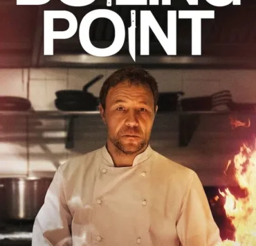 In the series, Boiling Point - Eight months after her mentor Andy Jones suffered a heart attack, Head Chef Carly is battling to forge a name for new London restaurant Point North alongside her old kitchen crew