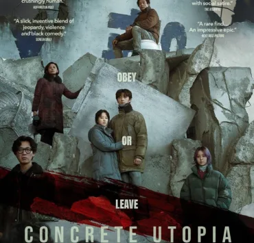 In the korean movie, Concrete Utopia - After a massive earthquake, only one apartment building is left standing in Seoul, South Korea.