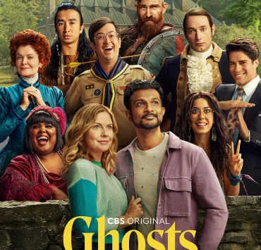 In the series Ghosts - Samantha and Jay throw caution to the wind when they convert their recently inherited country estate into a bed-and-breakfast. Call it mislaid plans. Not only is the place falling apart, but it’s also inhabited by spirits of previous residents — whom only Samantha can see and hear.
