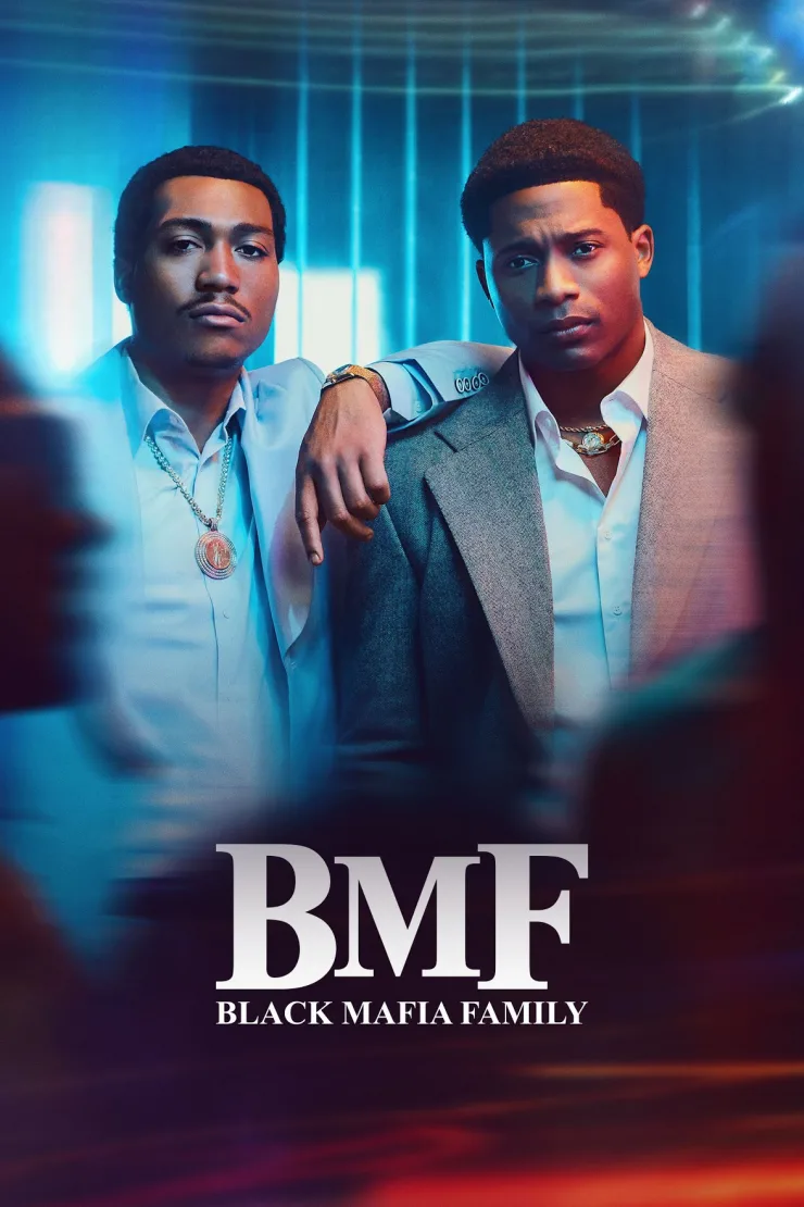 BMF The drug trafficking drama is inspired by the true story of two brothers who rose from the decaying streets of southwest Detroit in the late 1980s and gave birth to one of the most influential crime families in the country. It revolves around brothers Demetrius “Big Meech” Flenory and Terry “Southwest T” Flenory, who together took their vision beyond the drug trade and into the world of hip-hop. The drama, per Starz, will tell a story about love, family and capitalism in the pursuit of the American dream.