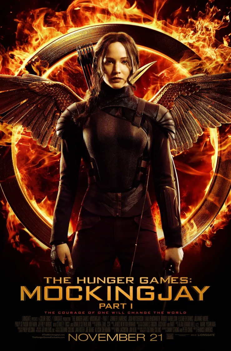 In the movie, The Hunger Games 3 : Mockingjay Part 1 - After putting a permanent end to the games, Katniss Everdeen, Gale, Finnick and Beetee join forces to save Peeta and a nation that she has inspired by her courage.