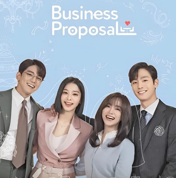 In the KDrama, Business Proposal - In disguise as her friend, Ha-ri shows up on a blind date to scare away her friend's prospective suitor. However, plans go awry when he turns out to be Ha-ri's CEO and he makes a proposal.