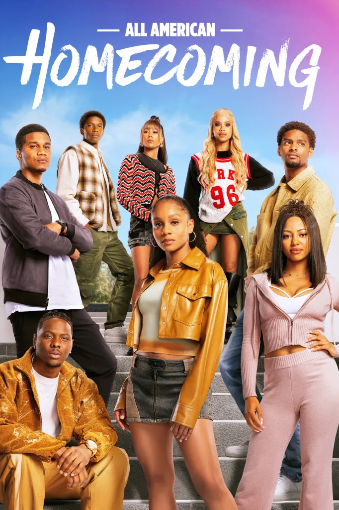All American: Homecoming —  (Complete Season 3) [Download TV Series] Damon, a tennis player from Beverly Hills, and Damn, a baseball player from Chicago, attend Bringston University. There, they must navigate the highs and lows of early adulthood.