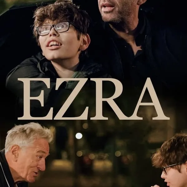 In the movie, Ezra - Stand-up comedian Max Bernal lives with his father Stan while struggling to co-parent his autistic son Ezra with his ex-wife.