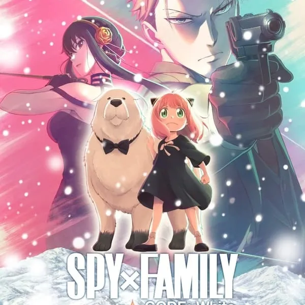 In the movie, SPY x FAMILY CODE: White - While under the guise of taking his family on a weekend winter getaway, Loid’s attempt to make progress on his current mission Operation Strix proves difficult when Anya mistakenly gets involved and triggers events that threaten world peace.