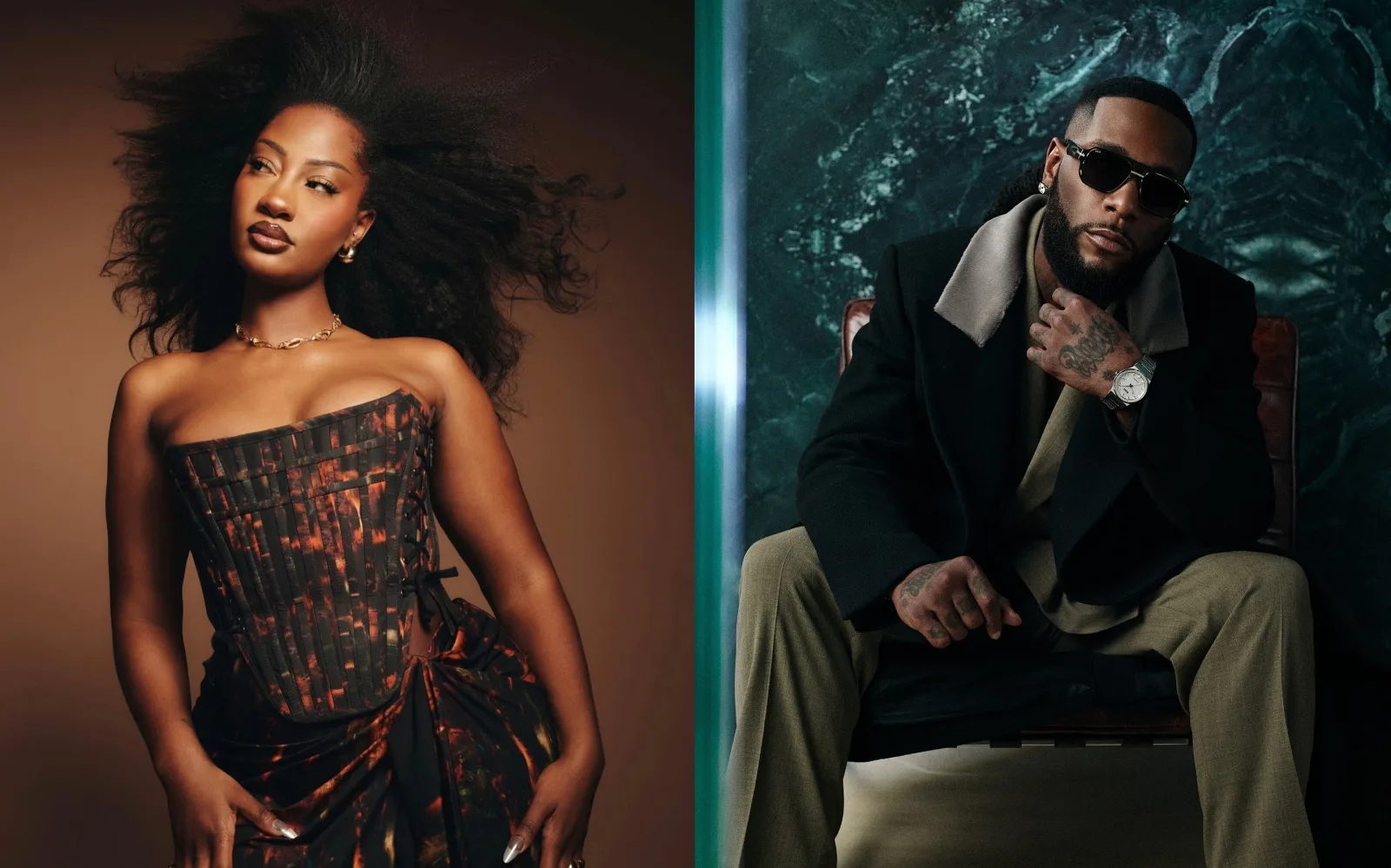 Burna Boy and Tems Set to Headline Afro Nation 2025