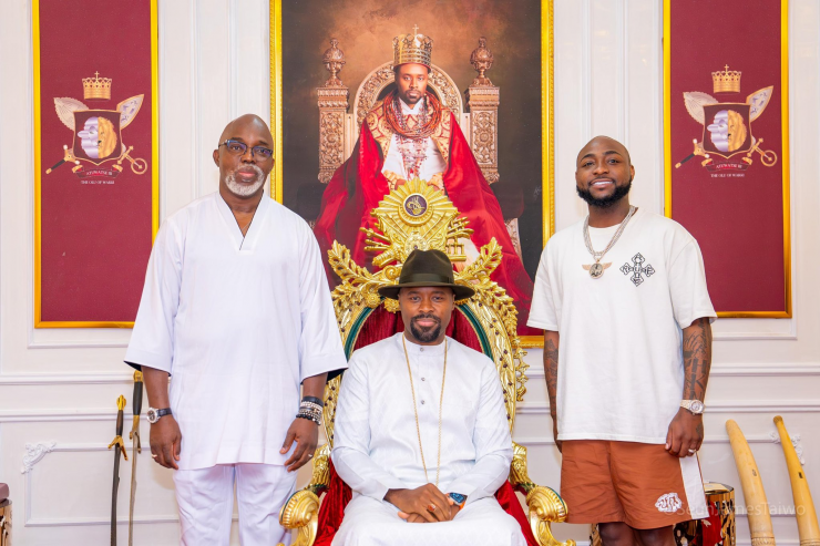 Davido, Phyno, and Others Visit Olu of Warri Ahead of "Warri Again" Event 53 Davido, Phyno, and Others Visit Olu of Warri Ahead of "Warri Again" Event
