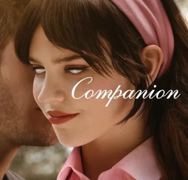 In the movie, Companion - During a weekend getaway at a secluded lakeside estate, a group of friends finds themselves entangled in a web of secrets, deception, and advanced technology.