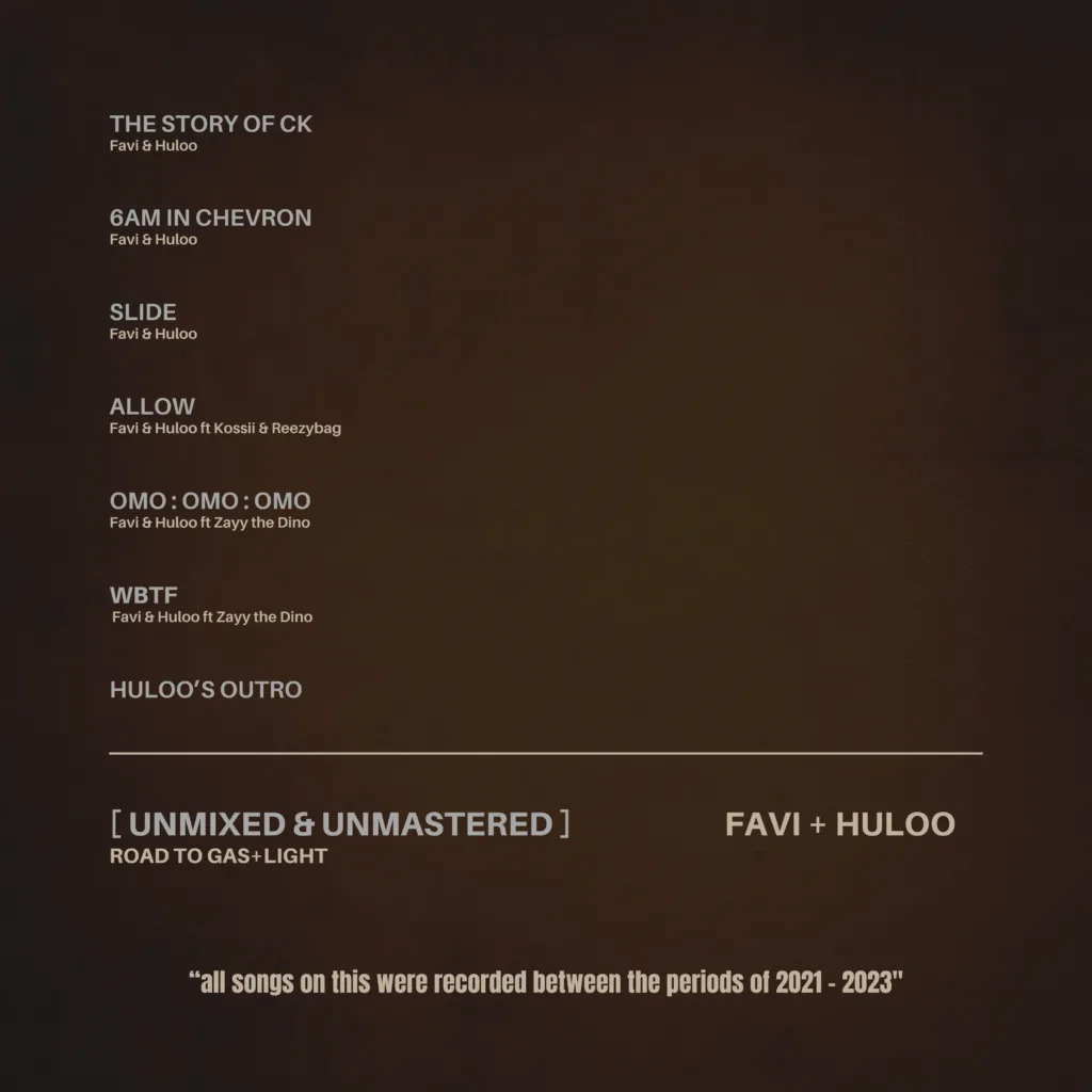 Favi Huloo Unveil Exclusive Collab Tape Road To Gas + Light Critic Circle Favi & Huloo Unveil Exclusive Collab Tape, Road To Gas + Light