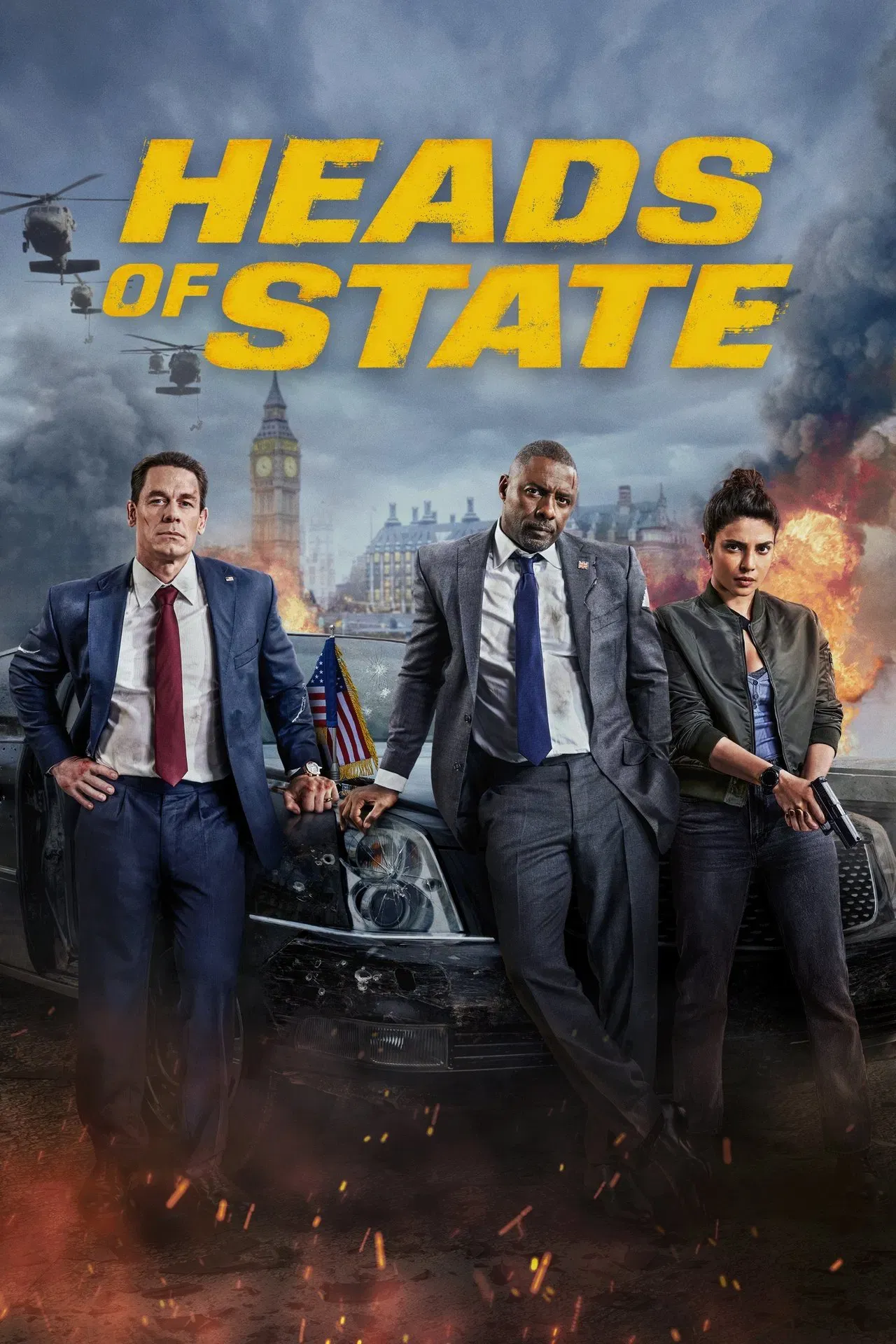 In the movie, Head of State - The UK Prime Minister and US President have a public rivalry that risks their countries’ alliance.